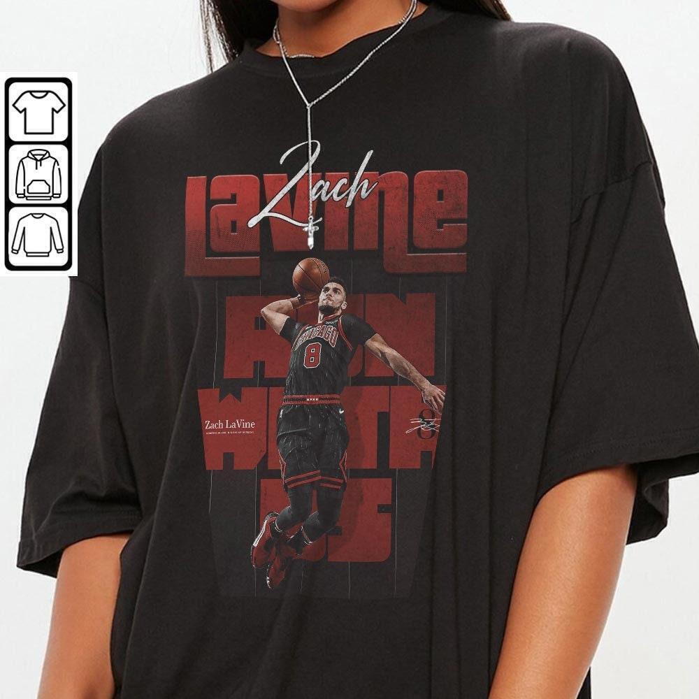 Zach Lavine Basketball Graphic Unisex Real Fans Sports T-Shirt